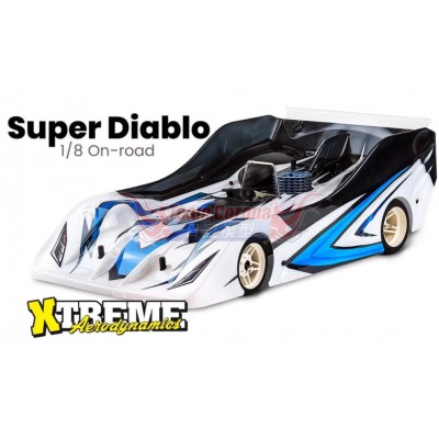 Xtreme Super Diablo MTB0414-10CV Precut Super Light Body shell for Shepherd Velox